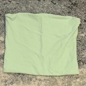 rare brandy melville pastel mint green tube top